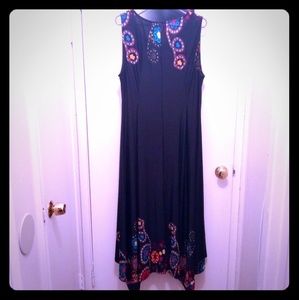 Long short sleeve dress